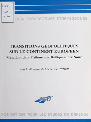 cover image of Transitions géopolitiques sur le continent européen